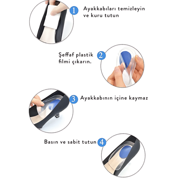 Ortho Flexi-Silikon Epin Topukluk - Görsel 4