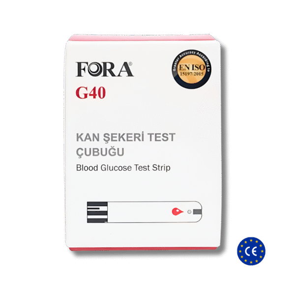 Fora G40-Kan Şekeri Test Çubuğu (50'Lik)