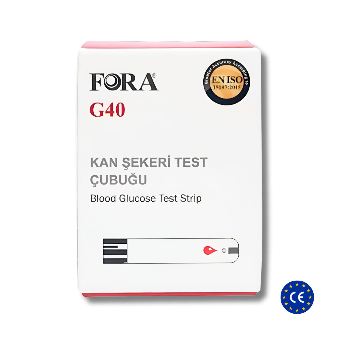 Fora G40-Kan Şekeri Test Çubuğu (50'Lik)