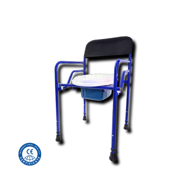 Medwelt-Klozetli Yükseltici Katlanabilir Tuvalet Sandalyesi